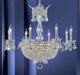 Classic Lighting - 69788 CH CP - 24 Light Chandelier - Crown Jewels - Chrome
