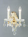 Classic Lighting - 8122 OWG C - Two Light Wall Sconce - Maria Theresa - Olde World Gold