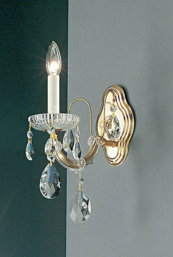 Classic Lighting - 8127 OWG C - One Light Wall Sconce - Maria Theresa - Olde World Gold