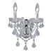 Classic Lighting - 8342 CH CP - Two Light Wall Sconce - Rialto Traditional - Chrome