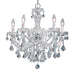 Classic Lighting - 8345 CH CP - Five Light Chandelier - Rialto Traditional - Chrome