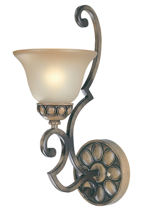 Classic Lighting - 92711 HRW - One Light Wall Sconce - Westchester - Honey Rubbed Walnut