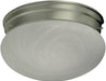 Quorum - 3021-6-65 - One Light Ceiling Mount - Ceiling Mounts Satin Nickel - Satin Nickel