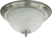 Quorum - 3066-13-65 - Two Light Ceiling Mount - Ceiling Mounts Satin Nickel - Satin Nickel