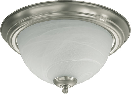 Quorum - 3066-13-65 - Two Light Ceiling Mount - Ceiling Mounts Satin Nickel - Satin Nickel