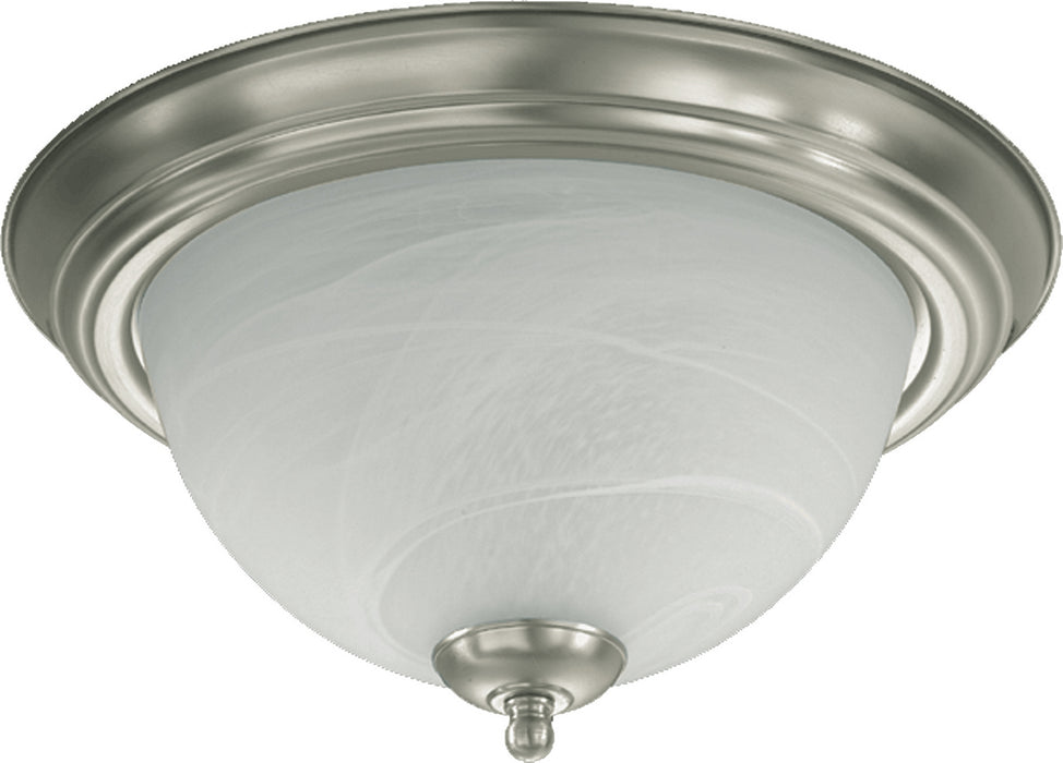 Quorum - 3066-13-65 - Two Light Ceiling Mount - Ceiling Mounts Satin Nickel - Satin Nickel