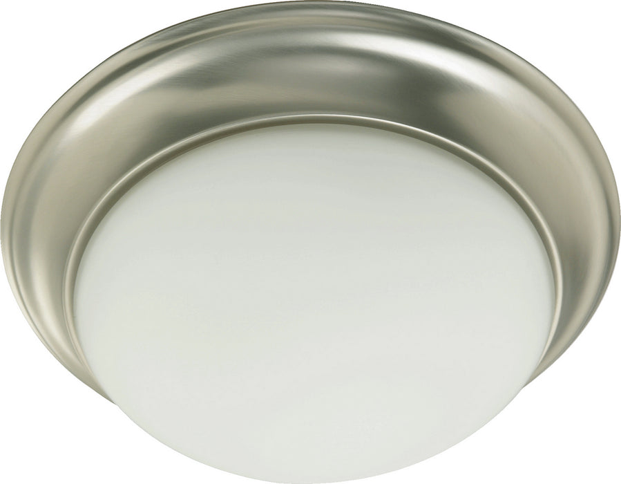 Quorum - 3507-14-65 - Two Light Ceiling Mount - Ceiling Mounts Satin Nickel - Satin Nickel