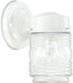 Quorum - 5010-6 - One Light Wall Mount - Outdoor White - White
