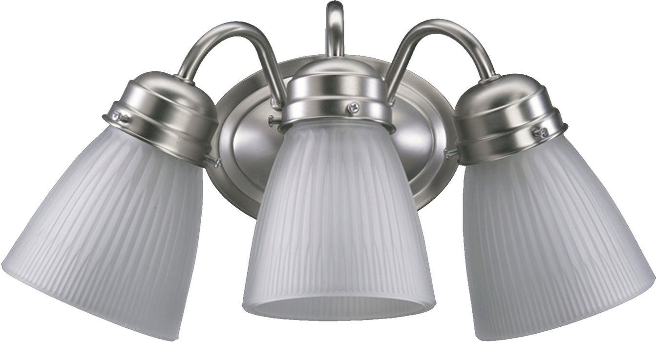 Quorum - 5403-3-165 - Three Light Wall Mount - Wall Mounts Nickel - Satin Nickel