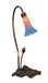Meyda Tiffany - 13394 - One Light Accent Lamp - Pink/Blue Pond Lily - Custom