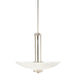 Kichler - 3275NI - Three Light Pendant - Hendrik - Brushed Nickel