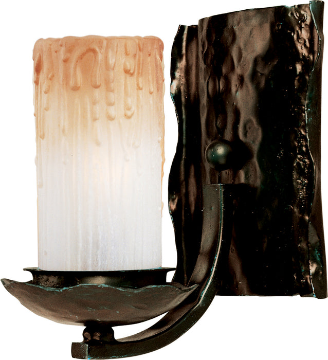 One Light Wall Sconce from the Notre Dame collection in Oil Rubbed Bronze finish