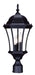 Acclaim Lighting - 5027BK - Three Light Outdoor Post Mount - Bryn Mawr - Matte Black