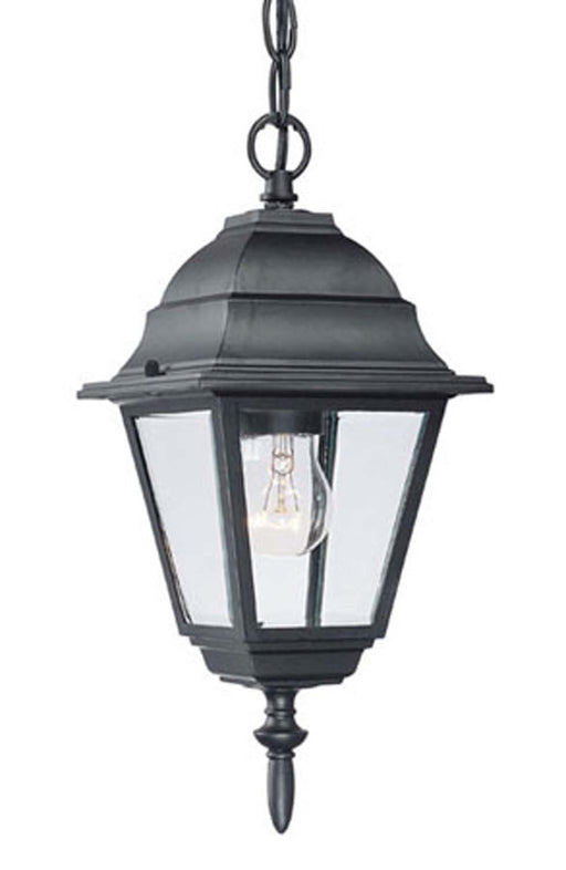 Acclaim Lighting - 4006BK - One Light Outdoor Hanging Lantern - Builders` Choice - Matte Black