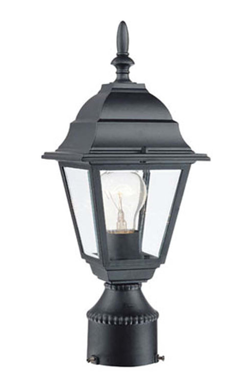 Acclaim Lighting - 4007BK - One Light Outdoor Post Mount - Builders` Choice - Matte Black