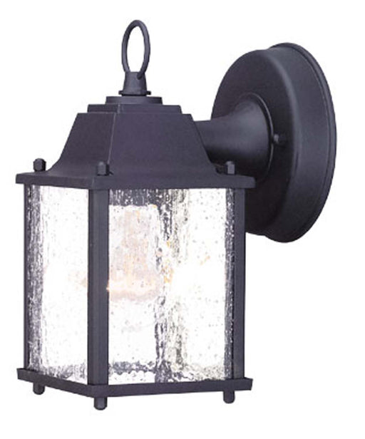 Acclaim Lighting - 5001BK/SD - One Light Outdoor Wall Mount - Builders` Choice - Matte Black