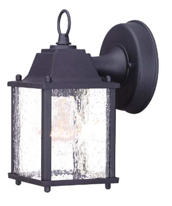 Acclaim Lighting - 5001BK/SD - One Light Outdoor Wall Mount - Builders` Choice - Matte Black
