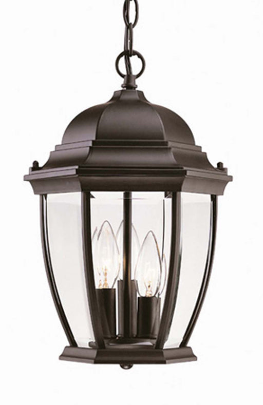 Acclaim Lighting - 5036BK - Three Light Outdoor Hanging Lantern - Wexford - Matte Black