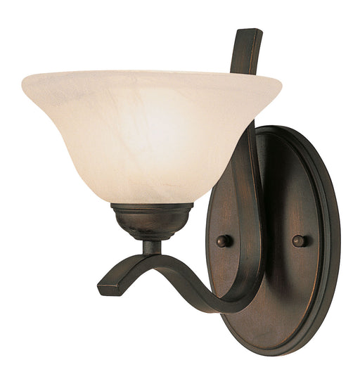Trans Globe Imports - 2825 ROB - One Light Wall Sconce - Hollyslope - Rubbed Oil Bronze