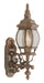 Trans Globe Imports - 4050 RT - One Light Wall Lantern - Francisco - Rust