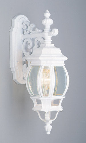Trans Globe Imports - 4053 WH - One Light Wall Lantern - Francisco - White