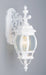 Trans Globe Imports - 4053 WH - One Light Wall Lantern - Francisco - White