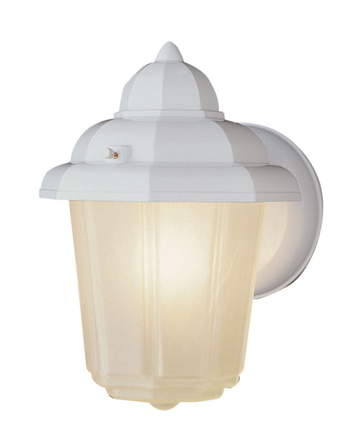 Trans Globe Imports - 4160 WH - One Light Wall Lantern - Dale - White