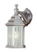 Trans Globe Imports - 4349 BN - One Light Wall Lantern - Cumberland - Brushed Nickel