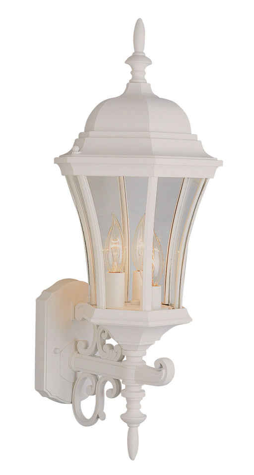 Trans Globe Imports - 4503 WH - Three Light Wall Lantern - Burlington II - White
