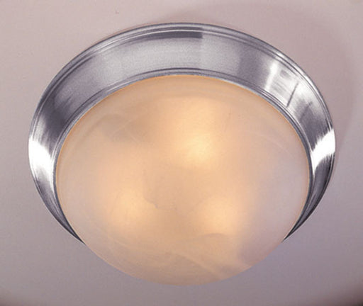 Trans Globe Imports - 57701 BN - Two Light Flushmount - Athena - Brushed Nickel