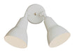 Trans Globe Imports - 6002 WH - Two Light Wall Spotlight - Mono - White