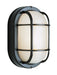 Trans Globe Imports - 41015 BK - One Light Bulkhead - Aria - Black