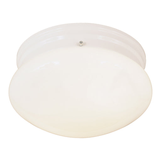 Forte - 6002-3 - One Light Mushroom Ceiling - Flush Mount White - White