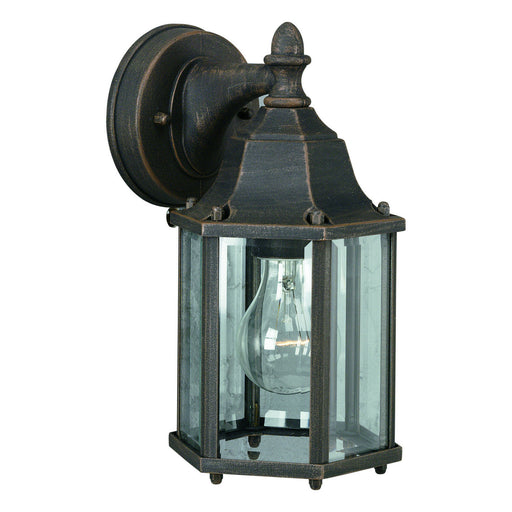 Forte - 1742-01-28 - One Light Outdoor Lantern - Painted Rust