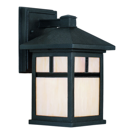 Forte - 1773-01-04 - One Light Outdoor Lantern - Black