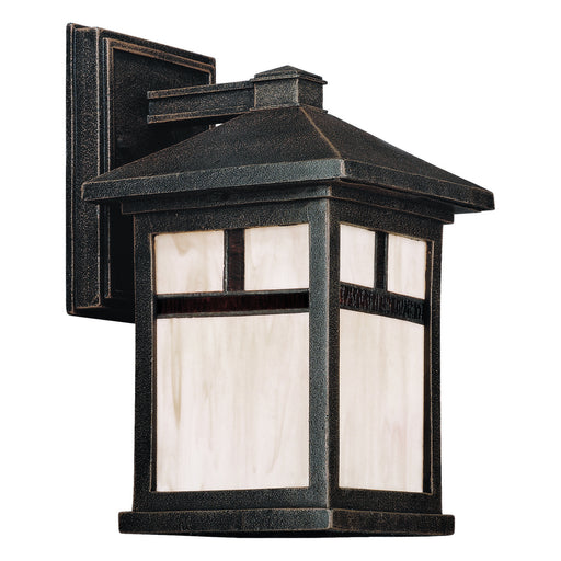 Forte - 1773-01-28 - One Light Outdoor Lantern - Painted Rust