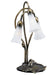 Meyda Tiffany - 15282 - Three Light Accent Lamp - White Pond Lily - Rust