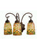Meyda Tiffany - 18866 - Three Light Wall Sconce - Tiffany Acorn - Antique