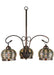 Meyda Tiffany - 27420 - Three Light Chandelier - Jeweled Basket - Mahogany Bronze