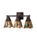 Meyda Tiffany - 31231 - Three Light Wall Sconce - Mackintosh Leaf - Green/Blue Aqua/Green Purple/Blue