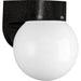 Progress Lighting - P5813-31 - One Light Wall Bracket - Polycarbonate - Black