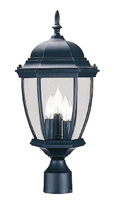 Acclaim Lighting - 5017BK - Three Light Outdoor Post Mount - Wexford - Matte Black