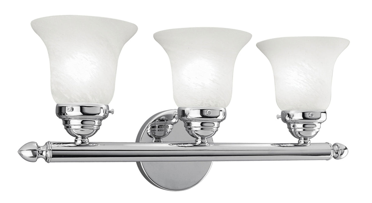 Livex Lighting - 1063-05 - Three Light Bath Vanity - Neptune - Polished Chrome
