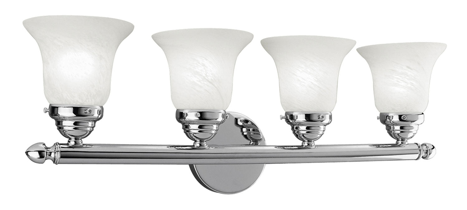 Livex Lighting - 1064-05 - Four Light Bath Vanity - Neptune - Polished Chrome