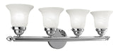 Livex Lighting - 1064-05 - Four Light Bath Vanity - Neptune - Polished Chrome
