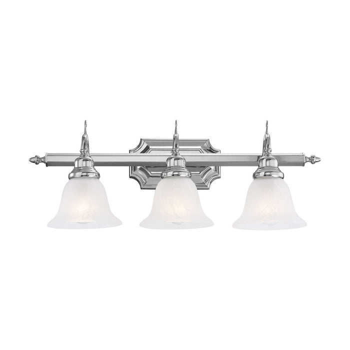 Livex Lighting - 1283-05 - Three Light Bath Vanity - French Regency - Polished Chrome