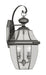 Livex Lighting - 2251-04 - Two Light Outdoor Wall Lantern - Monterey - Black