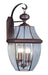 Livex Lighting - 2356-07 - Four Light Outdoor Wall Lantern - Monterey - Bronze