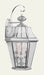 Livex Lighting - 2361-91 - Three Light Outdoor Wall Lantern - Georgetown - Brushed Nickel