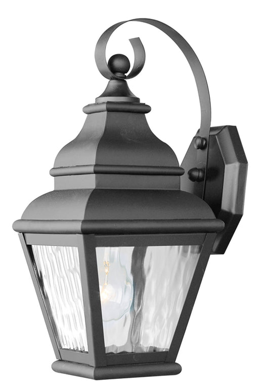 Livex Lighting - 2601-04 - One Light Outdoor Wall Lantern - Exeter - Black